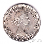 Новая Зеландия 3 пенса 1964