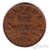 Канада 1 цент 1924