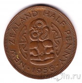 Новая Зеландия 1/2 пенни 1956