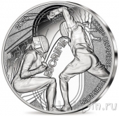 Франция 10 евро 2024 Олимпиада в Париже. Фехтование