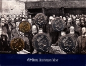 Австралия набор 6 монет 1996 (в буклете)