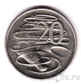 Австралия 20 центов 1997