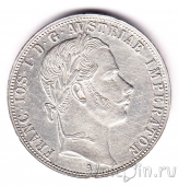 Австрия 1 флорин 1859 (A)