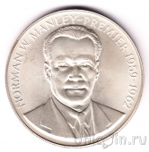 Ямайка 5 долларов 1971 Норман Мэнли