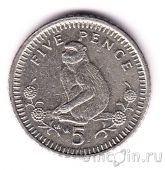 Гибралтар 5 пенсов 1993
