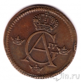 Швеция 1/4 скиллинга 1802