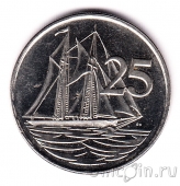 Каймановы острова 25 центов 2005
