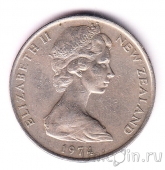 Новая Зеландия 10 центов 1974