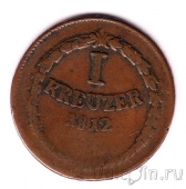 Баден 1 крейцер 1812