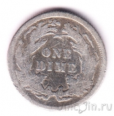 США 1 дайм 1885