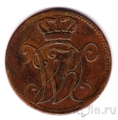Гессен-Кассель 4 геллера 1820