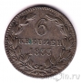 Нассау 6 крейцеров 1833