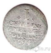 Гамбург 1 шиллинг 1794