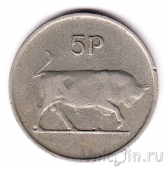 Ирландия 5 пенсов 1976