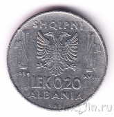 Албания 0.20 лек 1939