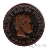 Португальская Индия 1/8 танга 1903