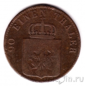 Пруссия 4 пфеннига 1847