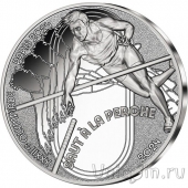 Франция 10 евро 2024 Олимпиада в Париже 2024: Прыжки с шестом (серебро)