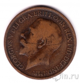 Великобритания 1/2 пенни 1919