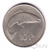 Ирландия 10 пенсов 1974