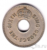 Фиджи 1 пенни 1952
