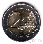 Люксембург 2 евро 2020 Рождение Принца Чарльза