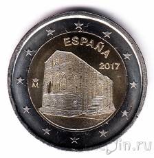 Новинка: Испания 2 евро 2017 Овьедо, парк Effigy Mounds (S)!