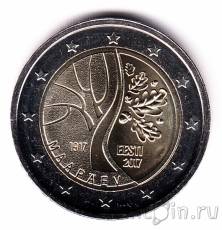 Новинки: монета 2 евро Эстонии, 100-летие независимости!
