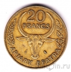 Мадагаскар 20 франков 1970