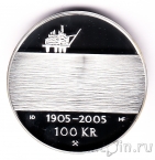 Норвегия 100 крон 2004 100 лет Независимости