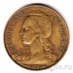 Реюньон 20 франков 1955