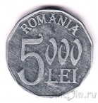 Румыния 5000 лей 2002
