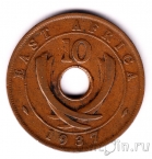 Брит. Восточная Африка 10 центов 1937