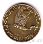 Новая Зеландия 2 доллара 2001