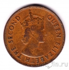 Маврикий 5 центов 1959