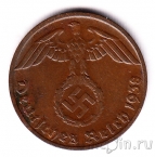 Германия 1 пфенниг 1938 (D)